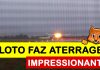 Piloto da Ryanair faz aterragem impressionante com ventos de 150km/h